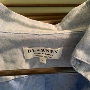 Irish shirt from the Blarney Woolen Mill.  Men's large but runs small.